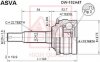 Купить ШРУС НАРУЖНЫЙ 19x52x22 ASVA dw-152 (фото1) подбор по VIN коду, цена 1394 грн.