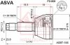 Купить ШРУС НАРУЖНЫЙ 21X53,2X25 (FORD FOCUS I DAWDBWDFWDNW 1998-2004) Ford Focus, Ecosport ASVA fd-809 (фото1) подбор по VIN коду, цена 1841 грн.