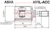 Купити ШРУС ВНУТРЕННИЙ ЛЕВЫЙ 22X35X25 (ACCENTVERNA 1999-) Hyundai Accent ASVA hyilacc (фото1) підбір по VIN коду, ціна 2445 грн.