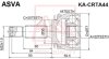 Купить ШРУС НАРУЖНЫЙ 22x49,5x25 (KIA CERATO I 2004-2009) KIA Cerato ASVA ka-crta44 (фото1) подбор по VIN коду, цена 3337 грн.