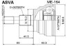 Купить ШРУС НАРУЖНЫЙ 37X70.3X30 (MERCEDES BENZ ML-CLASS 164 2004-2011) ASVA me164 (фото1) подбор по VIN коду, цена 5778 грн.