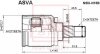 Купить ШРУС ВНУТРЕННИЙ 21x40x24 (NISSAN ALMERA N16 (UKP) 2003-2006) Nissan Almera ASVA nsiun16b (фото1) подбор по VIN коду, цена 2960 грн.