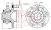 Купити СТУПИЦА ПЕРЕДНЯЯ (NISSAN INFINITI G35 (V35) 2002-2007) Infiniti G ASVA nswhv35f (фото1) підбір по VIN коду, ціна 4779 грн.