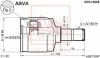 Купить ШРУС ВНУТРЕННИЙ 19x35x22 (CHEVROLET MATIZSPARK (M100) 1998-2005) Daewoo Matiz ASVA opiu5005 (фото1) подбор по VIN коду, цена 1900 грн.