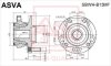 Купити СТУПИЦА ПЕРЕДНЯЯ С МАГНИТНЫМ КОЛЬЦОМ АБС (SUBARU LEGACY B13 2003-) ASVA sbwh-b13mf (фото1) підбір по VIN коду, ціна 4336 грн.