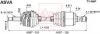 Купить ПРИВОД ПРАВЫЙ 23X1020X26 (TOYOTA RAV4 00-) Toyota Rav-4 ASVA ty-r4p (фото1) подбор по VIN коду, цена 8991 грн.