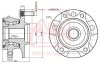 Купити СТУПИЦА ПЕРЕДНЯЯ (RAV4 ACA3#GSA3# 2005-) Toyota Rav-4, Avensis, Auris, Corolla, SAAB 9-3, Toyota Verso ASVA tywh-aca30mf (фото1) підбір по VIN коду, ціна 4266 грн.