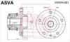 Купить СТУПИЦА ПЕРЕДНЯЯ (TOUAREG 7L 2002&lt;) Volkswagen Touareg, Multivan, Transporter ASVA vwwh-001 (фото1) подбор по VIN коду, цена 3359 грн.