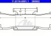 Купить Комплект монтажний колодок BMW E30, E12, E28 ATE 11.8116-0091.1 (фото1) подбор по VIN коду, цена 238 грн.