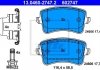 Купить Тормозные колодки дисковые Audi Q5, A5, A4 ATE 13046027472 (фото1) подбор по VIN коду, цена 2482 грн.
