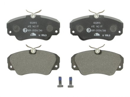 Комплект гальмівних колодок, дискове гальмо Opel Omega ATE 13.0460-2815.2