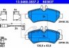 Купити Комплект гальмівних колодок з 4 шт. дисків Mercedes W906, W909 ATE 13.0460-3837.2 (фото1) підбір по VIN коду, ціна 2618 грн.