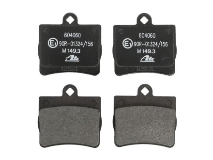 Колодки гальмівні дискові, к-кт Mercedes W202 ATE 13046040602