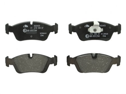 Купить Тормозные колодки, дисковые BMW E36, E46 ATE 13046054052 (фото1) подбор по VIN коду, цена 1393 грн.