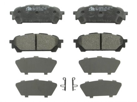 Гальмівні колодки Subaru Impreza, Forester ATE 13.0460-5628.2