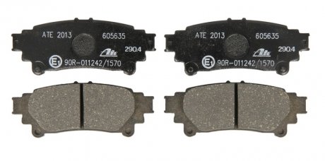 Комплект тормозных колодок, дисковый тормоз Lexus GS, IS ATE 13.0460-5635.2