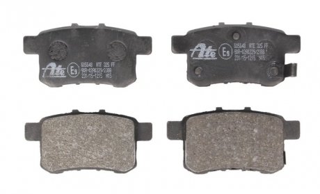 Комплект тормозных колодок из 4 шт. дисков Honda Accord ATE 13.0460-5648.2