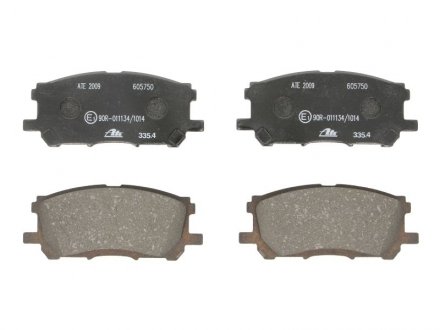 Комплект гальмівних колодок з 4 шт. дисків Lexus RX, Toyota Highlander, Lexus GS ATE 13.0460-5750.2