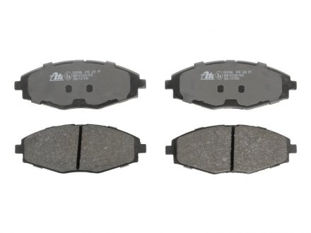 Комплект гальмівних колодок з 4 шт. дисків Daewoo Lanos, Matiz, Zaz Sens ATE 13046059962