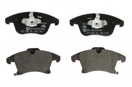 Комплект гальмівних колодок з 4 шт. дисків Ford Mondeo, S-Max, Galaxy ATE 13046073132