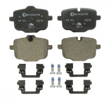 Комплект тормозных колодок, дисковый тормоз CERAMIC BMW F13, F12, F11, F10, F06, X3 ATE 13.0470-2716.2