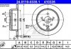 Купити Гальмівний диск Lexus IS ATE 24.0110-0335.1 (фото3) підбір по VIN коду, ціна 2259 грн.