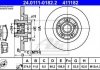 Купить Диск тормозной (задний) Renault Kangoo 08-(274х11) (+ABS) (с подшипником) Renault Kangoo ATE 24.0111-0182.2 (фото1) подбор по VIN коду, цена 4990 грн.
