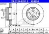 Купити Гальмівний диск двосекційний BMW F30, F32, F34, F31, F33, F36 ATE 24012402512 (фото1) підбір по VIN коду, ціна 6537 грн.