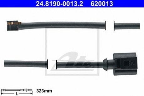 Датчик зношування колодок Volkswagen Touareg ATE 24.8190-0013.2