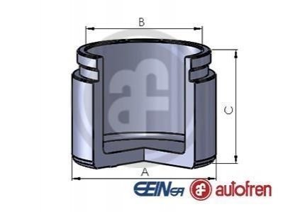 Елементи гальмівного супорта (Поршень) Mitsubishi Pajero, Grandis AUTOFREN d025323