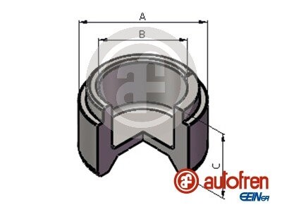 Поршень цилиндра суппорта AUTOFREN d025519