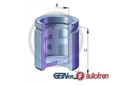 Поршень супорта Logan 07- 54*51mm Dacia Logan, Renault Logan AUTOFREN d025590