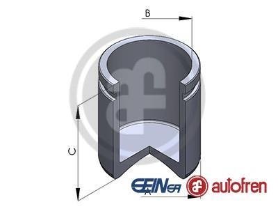 Поршень тормозного суппорта AUTOFREN d025634