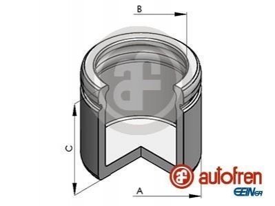 Купити Поршень суппорта Seat Leon, Volkswagen Golf, Ford Connect, Audi A3, Ford Transit, Focus, Kuga, Skoda Octavia, Audi A4 AUTOFREN d025735 (фото1) підбір по VIN коду, ціна 471 грн.