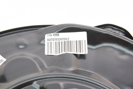 Защита тормозного диска задняя левая Mercedes Benz W209 02-09 / W203 00-07 AUTOTECHTEILE 110 4205