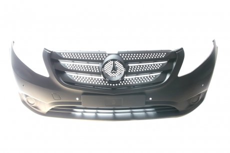Бампер передний Mercedes Benz Vito W447 14-20 черный под парктроники AUTOTECHTEILE 120 8870