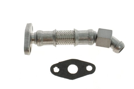 Трубка обратки масла с турбины Audi A3 96-13/ Skoda Fabia 99-10/ Octavia 97-13/ Roomster 06-10/ Superb 08-10/ VW Bora 99-05/ Caddy 99-15/ Golf 98-09/ Jetta 05-10/ Passat 05-10/ Polo 01-09/ Sharan 95-10/ Touran 03-10/ T5 03-09 (1.9/2.0 TDI) AUTOTECHTEILE 314 5129