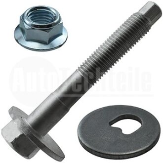 Болт регулировки развала Audi A3 03-20/ Q3 11-/ Skoda Karoq 17-/ Kodiaq 16-/ Octavia 04-20/ Superb 08-/ Yeti 09-17/ VW Golf 06-20/ Jetta 08-/ Passat 05-/ Scirocco 08-17/ Sharan 10-/ Tiguan 07-/ Touran 03-/ T-Roc 17- AUTOTECHTEILE 350 1009