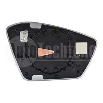 Вставка зеркала с подогревом левая Skoda Superb 15- AUTOTECHTEILE 385 7065