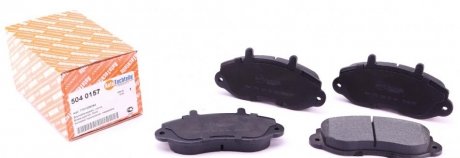 Колодки тормозные (передние) Renault Master 98- R15 AUTOTECHTEILE 504 0157