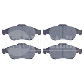 Колодки гальмівні передні AUTOTECHTEILE 504 0165