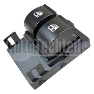 Кнопки стеклоподъемника Citroen Nemo 08-/ Fiat Fiorino 07-/Qubo 08-/ Peugeot Bipper 08--(без накладки) AUTOTECHTEILE 509 0017