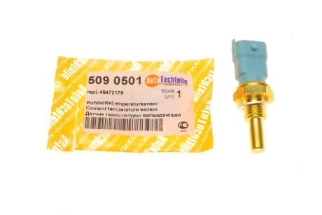 Датчик температуры охлаждающей жидкости Fiat Ducato 01-06/ Iveco Daily 99-14/ Opel All models/ Peugeot Boxer 01-06 (голубой) AUTOTECHTEILE 509 0501