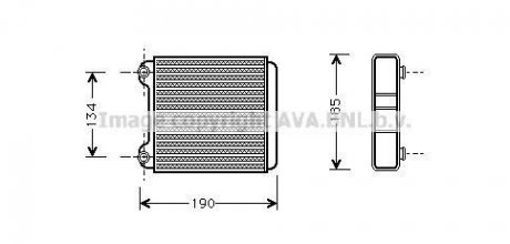 Купить AUDI Радиатор отопления A8 D2 2.5 TDI 97-, A8 D2 2.8 94-, A8 D2 3.3 TDI quattro 00-, 3.7 95- Audi A8 AVA COOLING ai6183 (фото1) подбор по VIN коду, цена 1636 грн.