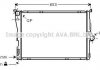 Купити Радіатор охолодження двигуна BMW X3e83 MT/AT BMW X3 AVA COOLING bw2304 (фото1) підбір по VIN коду, ціна 5054 грн.