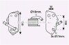 Купить Охладитель масла BMW E91, F10, F12, F13, F20, F01, F04, X1, X3, F11, F30, E63 AVA COOLING bw3558 (фото1) подбор по VIN коду, цена 1800 грн.