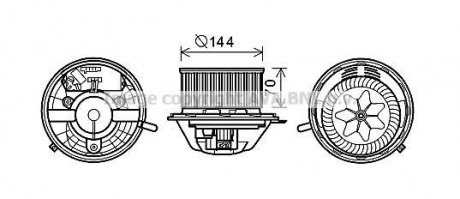 Компрессор салона AVA COOLING bw8454