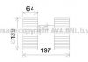 Купити Вентилятор обігрівача салону BMW 3 (E46) (98-05), X3 (E83) (04-) AVA BMW E46 AVA COOLING bw8480 (фото1) підбір по VIN коду, ціна 4249 грн.