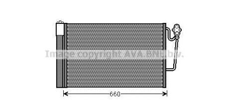 AVA BMW Радіатор кондиціонера (конденсатор) Mini Cooper, One, Clubman, Countryman, Paceman Mini Cooper, Countryman, Clubman AVA COOLING bwa5363d