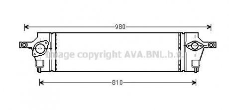 Інтеркулер AVA AVA COOLING dna4350